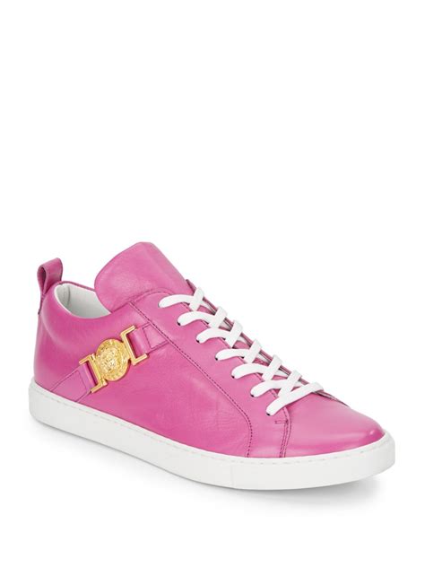 versace runners pink|Versace ladies sneakers.